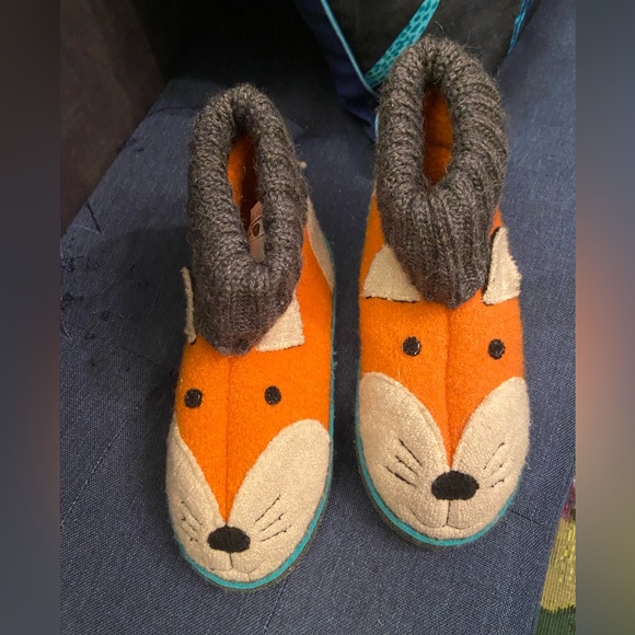 Garnet Hill Kids' Boiled Wool Slipper Boots by Haflinger - Picture 8 of 9